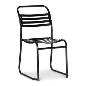 Bobo Rubber Slatted Stacking Chair