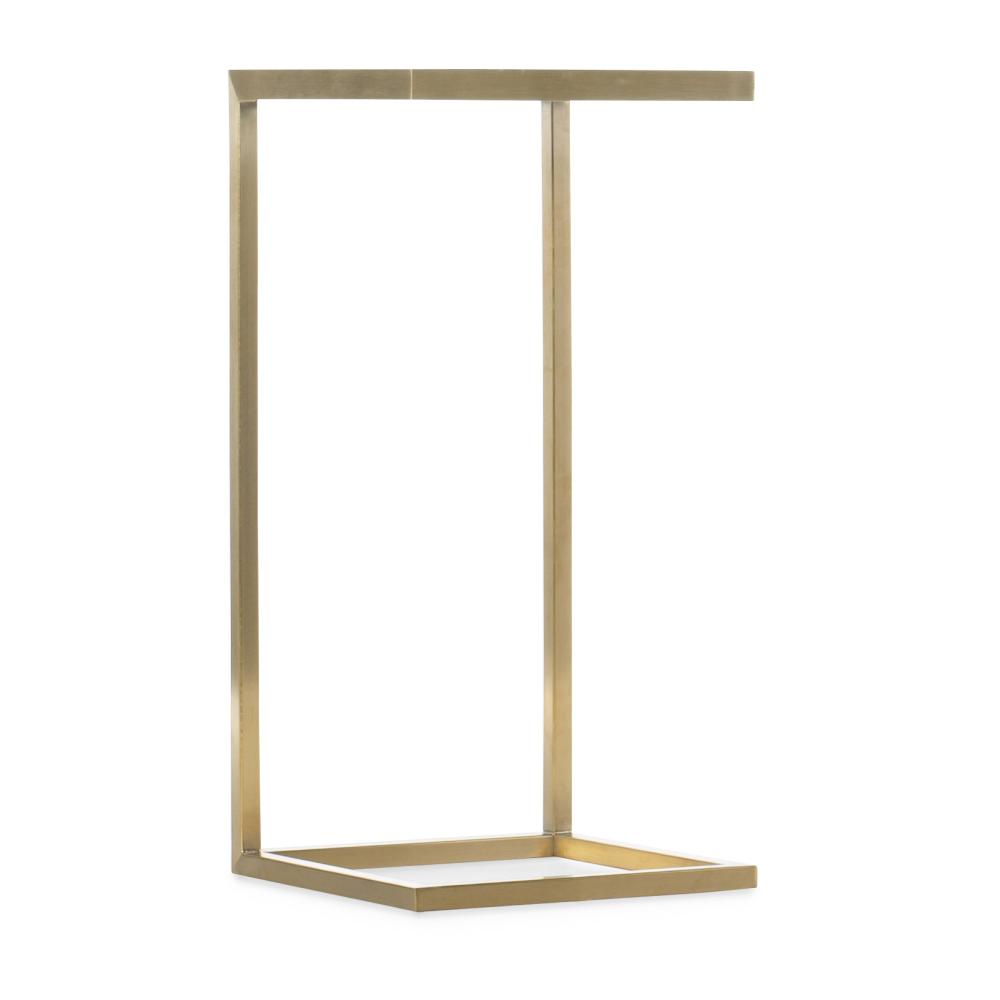 Melange Holmes C-Shaped Accent Table