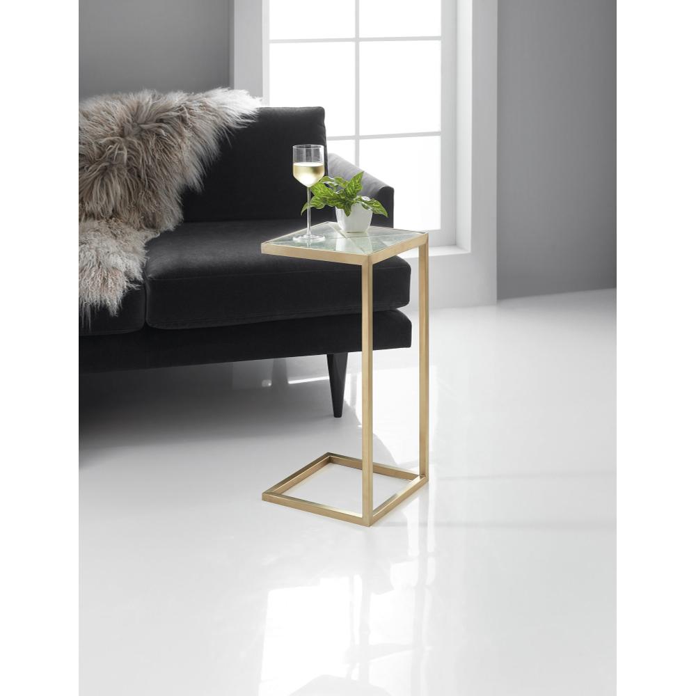 Melange Holmes C-Shaped Accent Table - Image 3